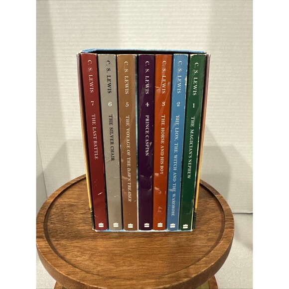 The Chronicles of Narnia Series by C.S. Lewis - 7-Book Boxed Set, 2010 - PB - Picture 1 of 15